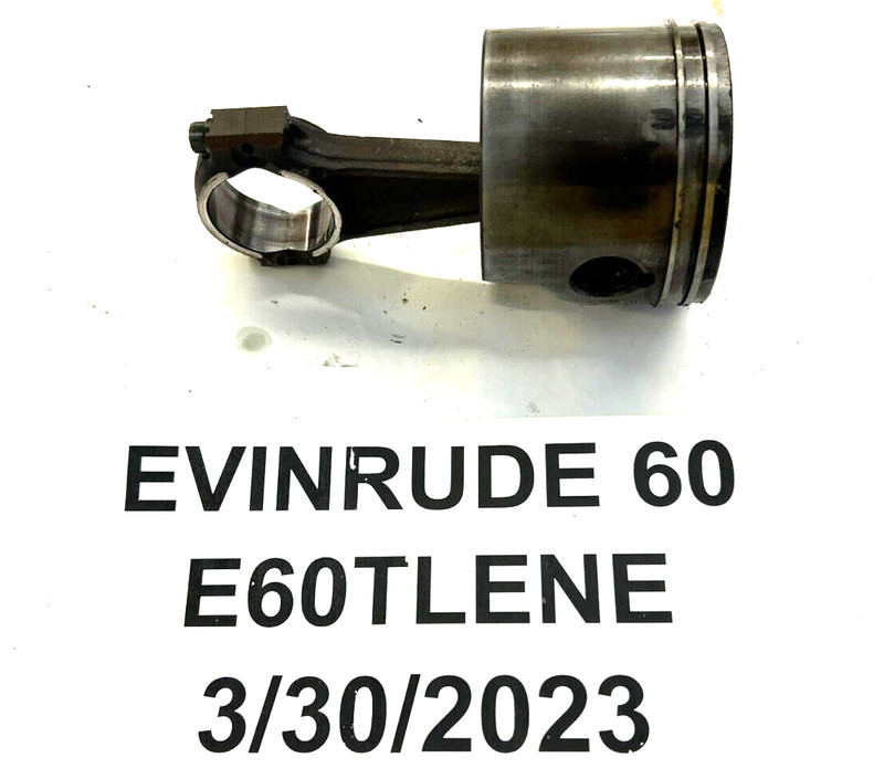 Johnson Evinrude OMC 60hp 433945 Piston 394462 Connecting Rod
