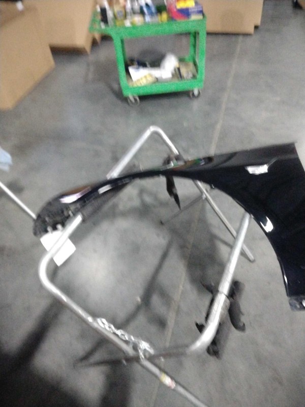 2018 Cadillac CT6 Left Fender Black Used OEM 541487, Scratch Damage