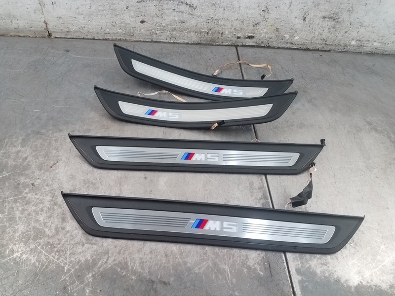 2018 BMW M5 F90 Illuminated Door Sill Trim Cover Set #3968 Z4