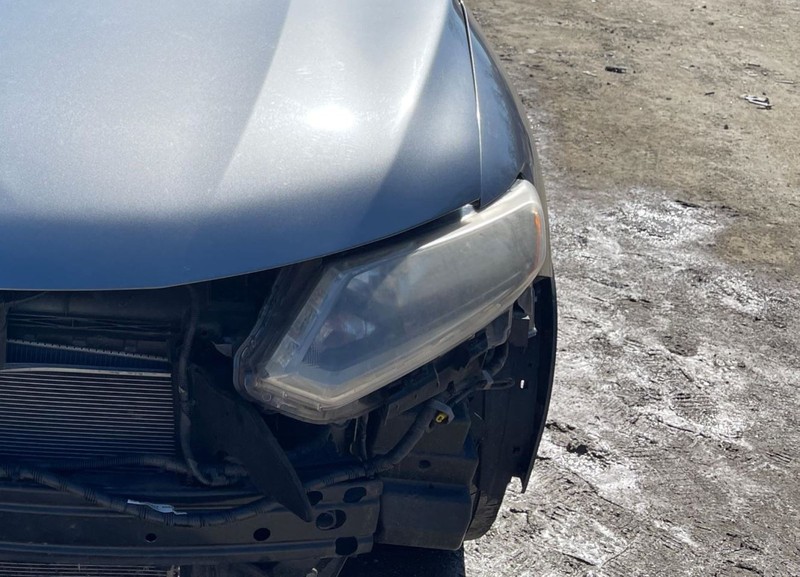 2014-2016 NISSAN ROGUE LEFT HEADLIGHT BLURRY SIDE TAB NG 2.5L AT AWD 70K S 65760