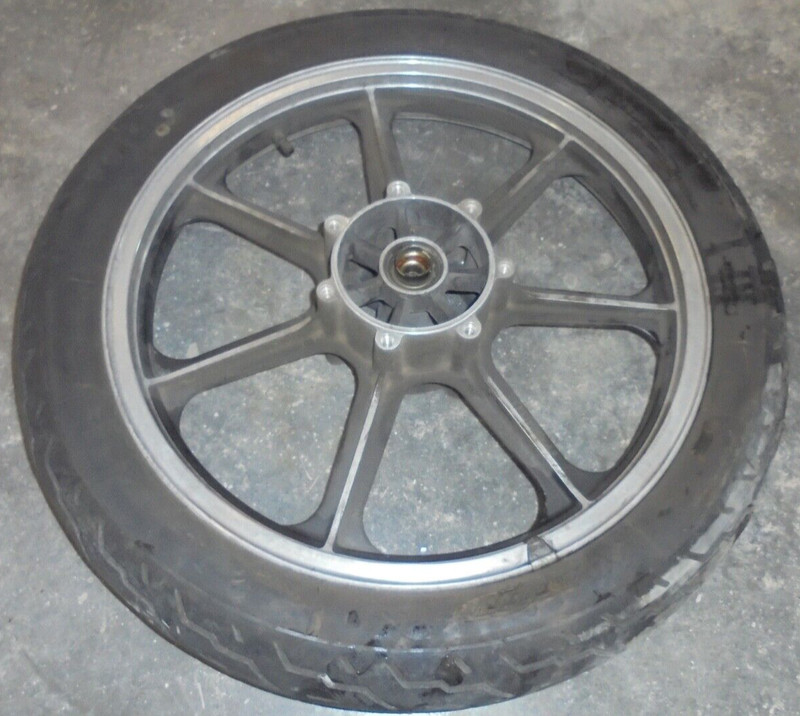 1986 Kawasaki Vulcan VN750 VN 750 A VN750A Front Rim Tire Wheel 110/90-19 19" 78