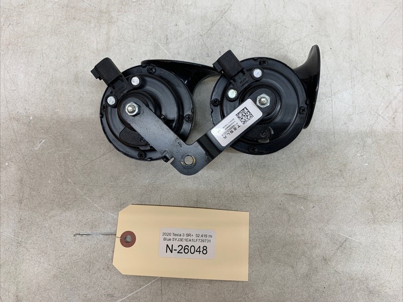 ⚡️17-23 TESLA 3 HIGH LOW PITCH NOTE TONE HORN SIGNAL 1486943-00-A 26048 B36
