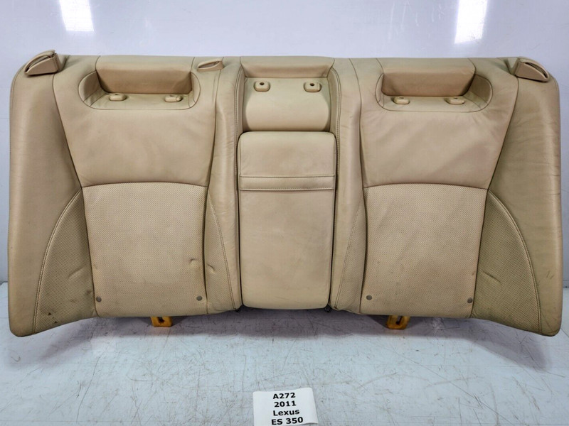 ✅ 11-12 OEM Lexus ES350 XV40 Rear Seat Upper Cushion Beige W/ Armrest SET NOTE*