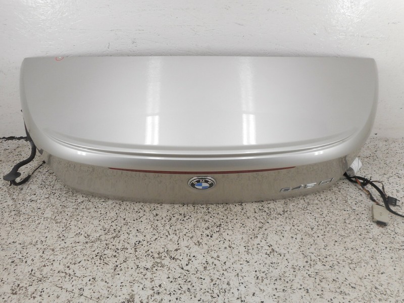 04 05 BMW 645Ci Convertible Trunk Deck Lid OEM 650i M6 Silver