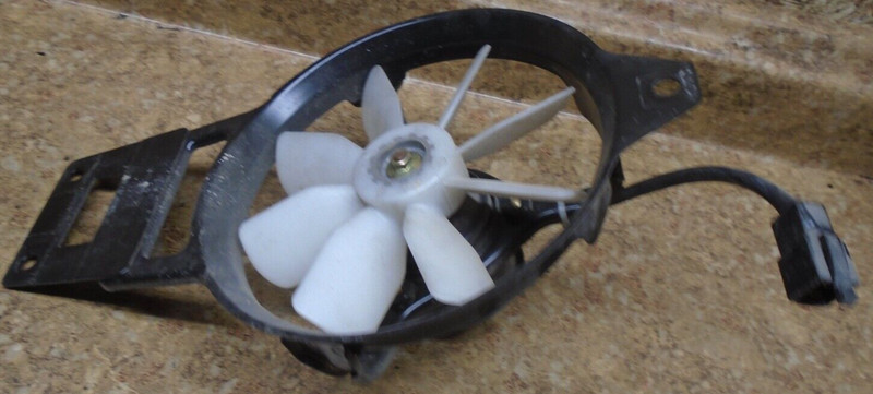 1998 Kawasaki Ninja EX500 EX 500 EX500D Radiator Engine Cooling Fan Motor Shroud