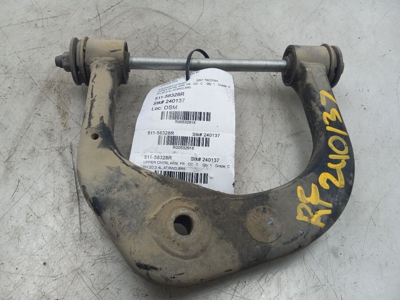 95-04 TOYOTA TACOMA 3.4L RWD AT PASSENGER SIDE FRONT UPPER CONTROL ARM