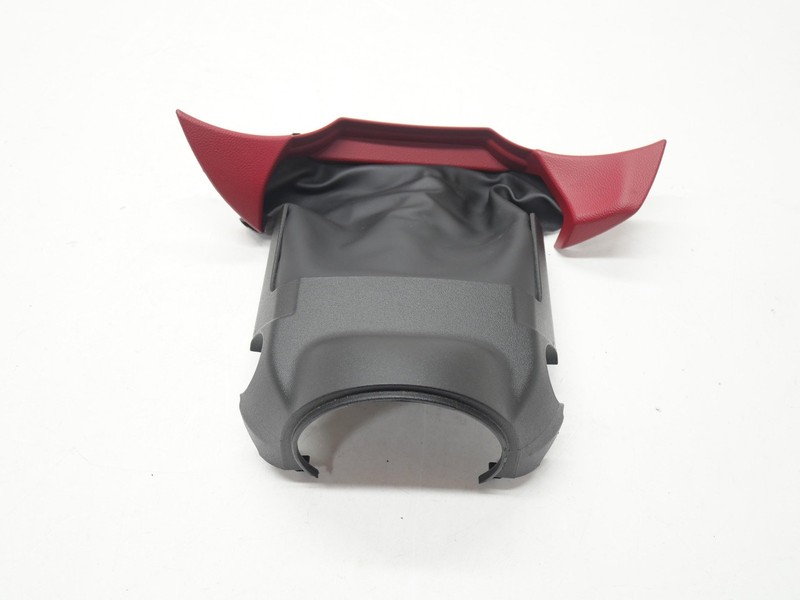 2020 Alfa Romeo Stelvio Upper Steering Wheel Column Housing Cover Trim RED OEM
