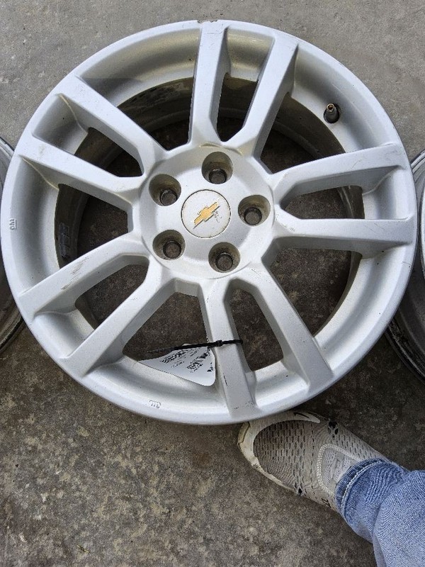 2012-2016 Chevy Sonic Wheel Rim 16x6 Silver