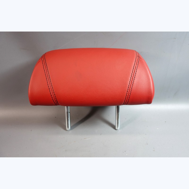 2013-2015 BMW F12 F13 M6 ///M Rear Seat Headrest Red Sakhir Leather OEM