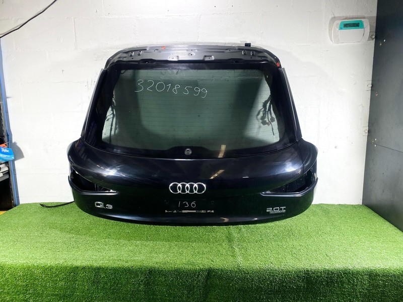 15-18 AUDI Q3 TRUNK DECK LID LIFTGATE EXTERIOR SHELL SKIN PANEL BLACK OEM