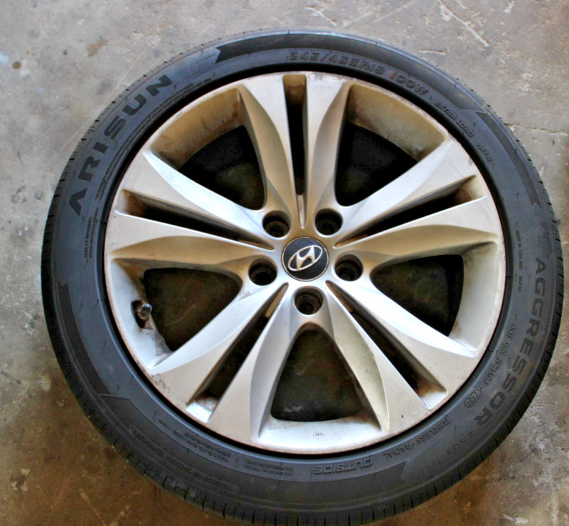 2009-2012 GENESIS COUPE Wheel18x8 10 Spoke Rear52910-2M030 NO TIRE