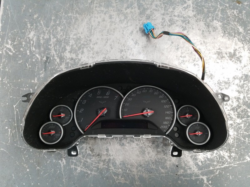 2012 Chevy Corvette C6 Grand Sport Gauge Cluster #6032 Y2
