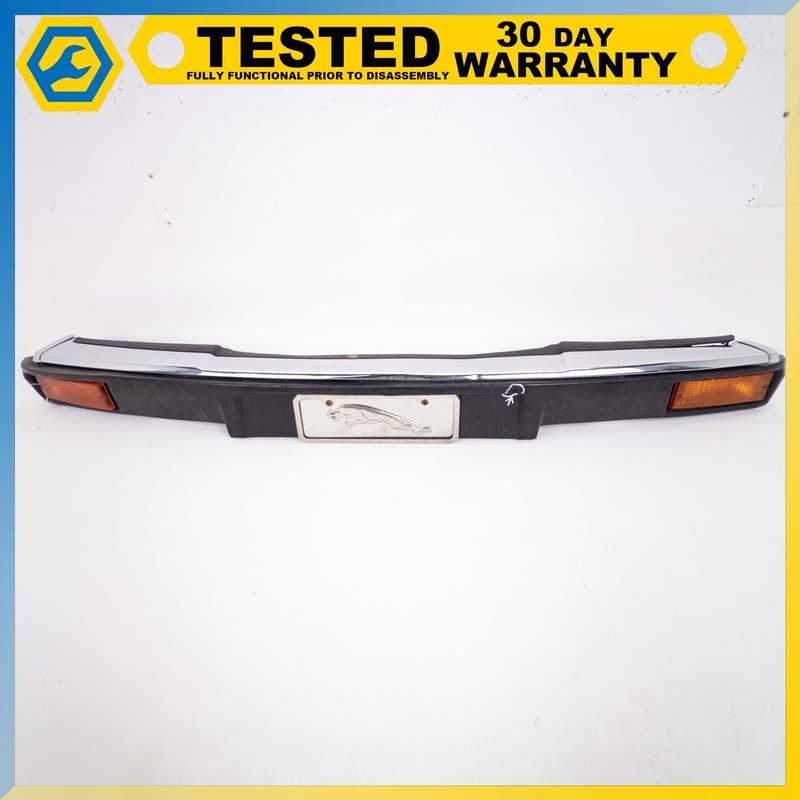 93-94 JAGUAR Vanden Plas FRONT BUMPER COVER W/ REINFORCEMENT IMPACT BAR ASSY OEM