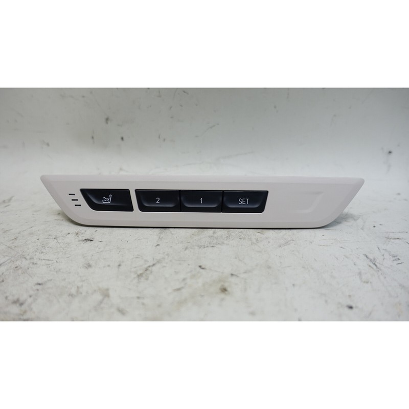 17-23 BMW G30 5-Series Right Front Seat Memory Switch Ivory White Massage OEM