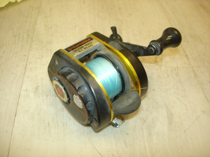 Vintage Abu Garcia Ambassadeur Ultra Mag XL PlusFishing Baitcasting Reel