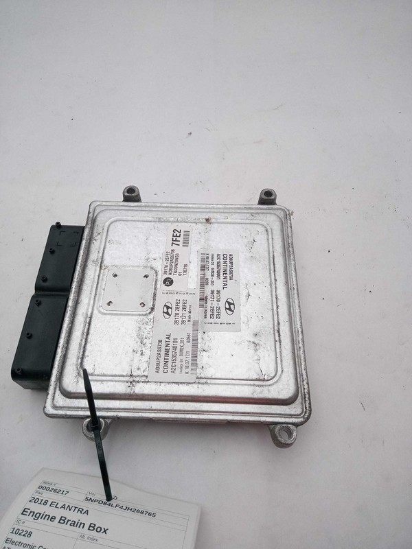 2018 Hyundai Elantra Engine Control Module ECM OEM 2.0L Gold 147K Miles