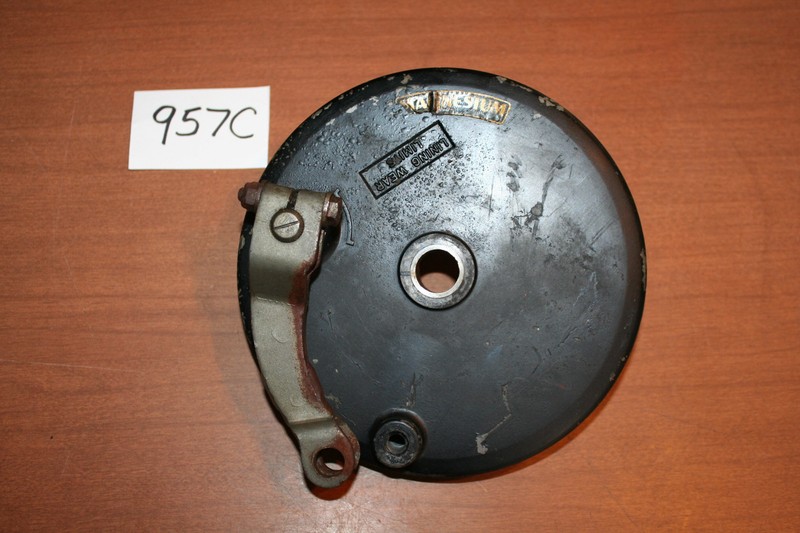 1979 Can-Am 370MX Front Brake Panel Backing Plate OEM 79