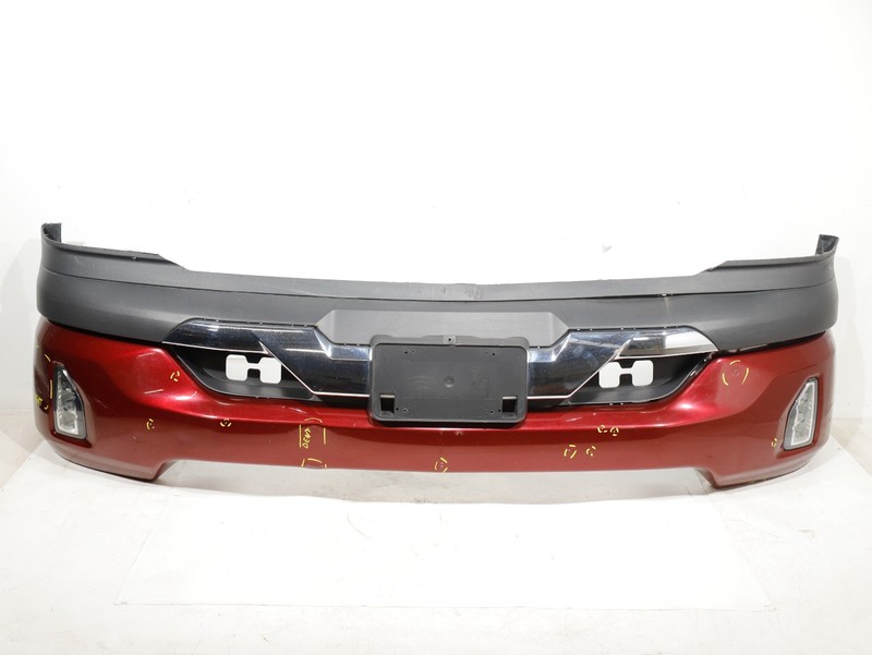 16-18 Chevy Silverado 1500 Front Bumper Valance Assembly Cover Red (WA405Y) OEM