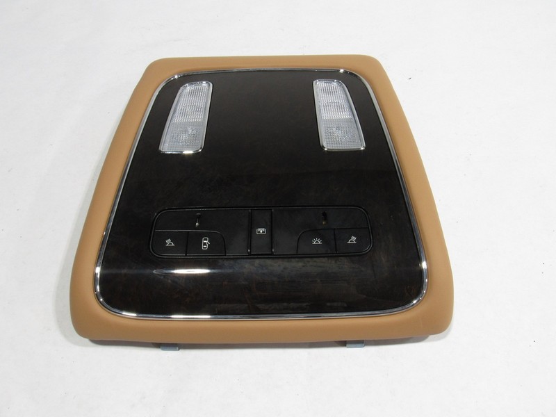 10-20 Bentley Mulsanne 2012 Rear Roof Dome Light Console Panel Switch Cover @1