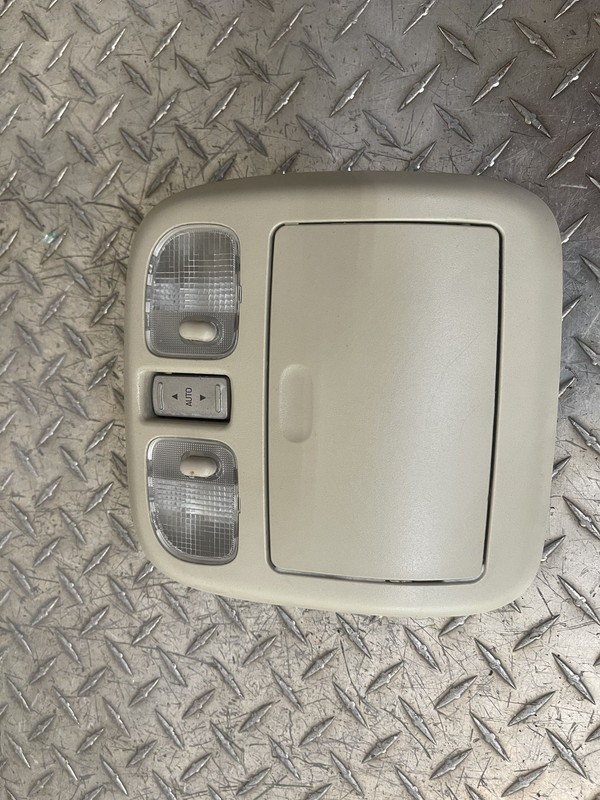2006-2012 Ford Fusion Mercury Milan Overhead Dome Light Console Tan W/Sunroof