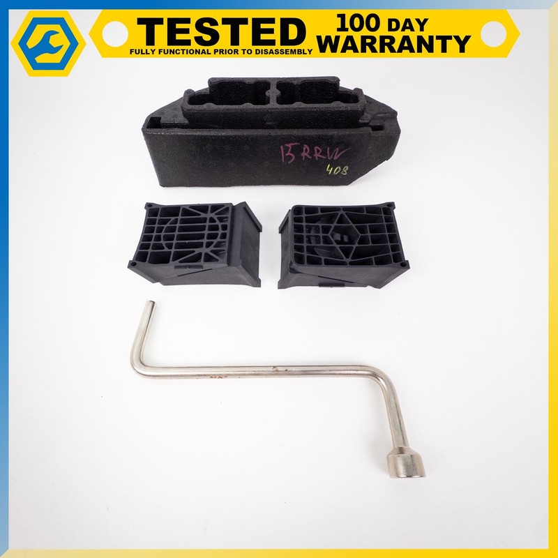13-17 RANGE ROVER SPORT L494 EMERGENCY SPARE TIRE TOOL KIT W/ CASE SET OEM