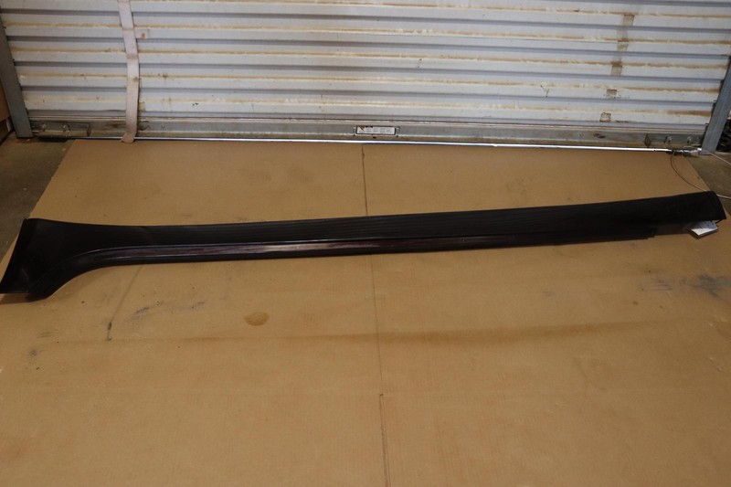 2010-2015 JAGUAR XF LEFT DRIVER SIDE ROCKER PANEL MOLDING BURGUNDY OEM