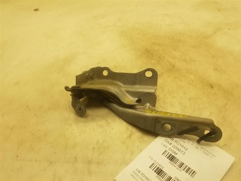 2012 TOYOTA TUNDRA DRIVER SIDE HOOD HINGE ASSEMBLY