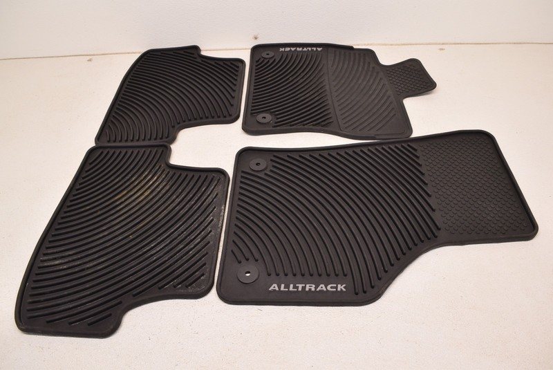 MK7 VW Golf Alltrack All Weather Floor Mats Rubber Mat Set Oem 2017-2019