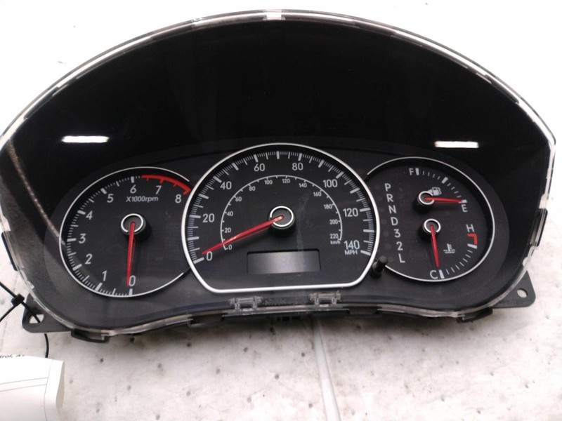 2008 SUZUKI SX4 Speedometer Gauge White OEM 93K Miles NJ25-25995-662196