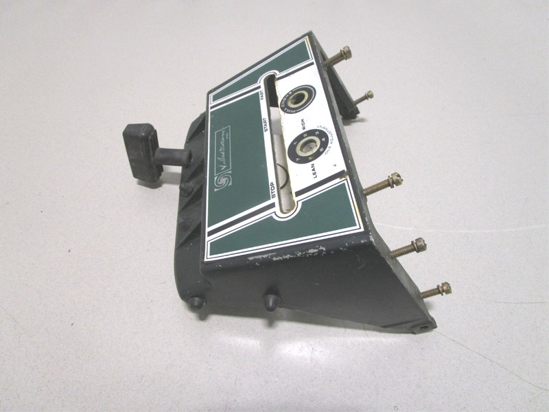 Vintage 1975 Sears Ted Williams 5.5 HP Outboard Instrument Panel & Recoil