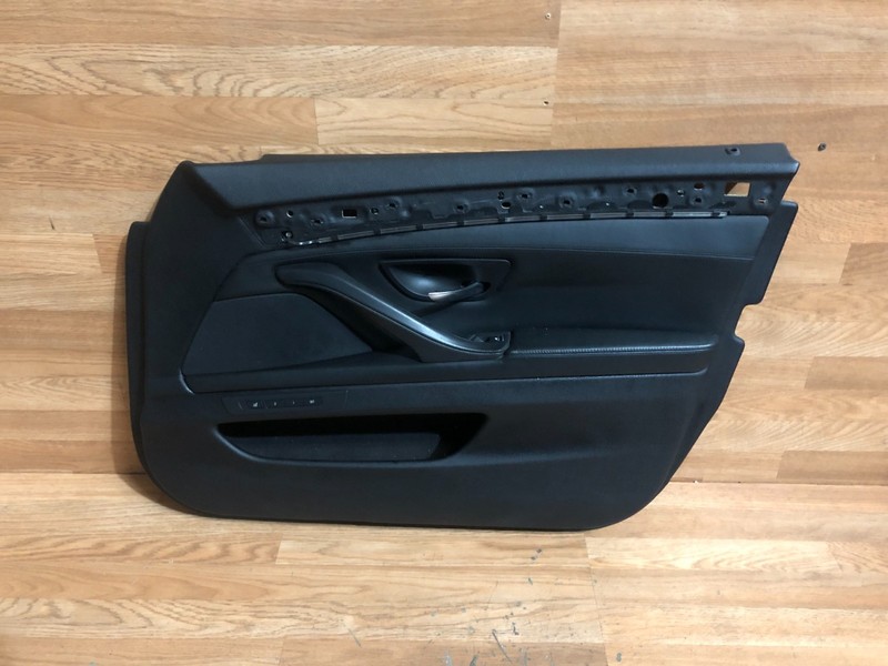 BMW OEM F10 528 535 550 M5 FRONT PASSENGER SIDE INTERIOR DOOR PANEL 2011-2016