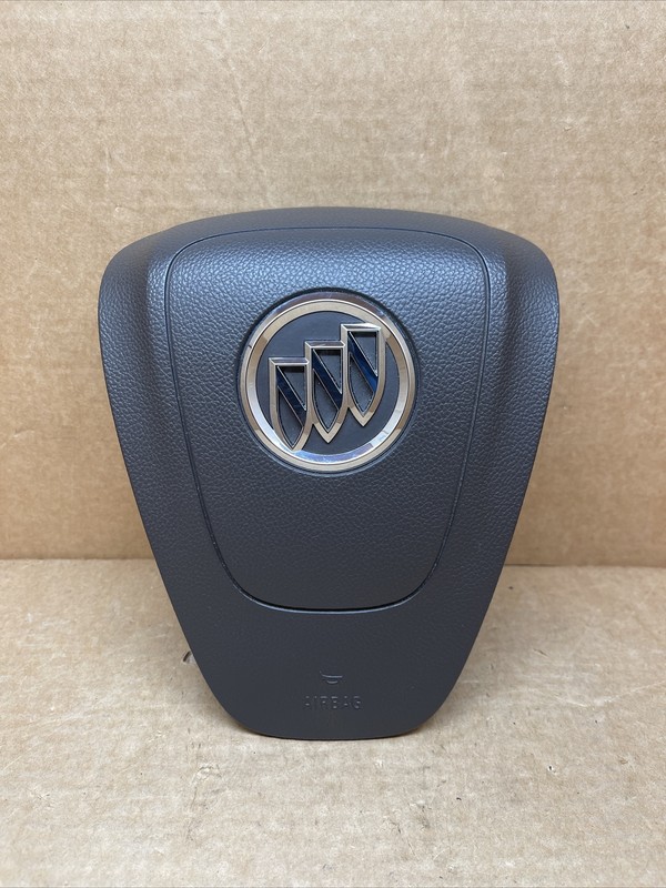 12-17 Buick Verano Front Left Driver Side Steering Wheel Air Bag Airbag Brown