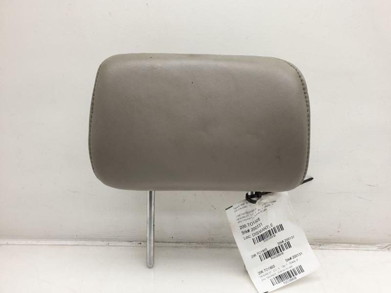 2005 TOYOTA TUNDRA SR5 PASSENGER SIDE REAR GRAY LEATHER HEADREST ASSEMBLY