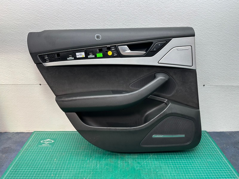 11-18 Audi S8 A8 Quattro REAR LEFT DRIVER SIDE INTERIOR DOOR PANEL TRIM OEM