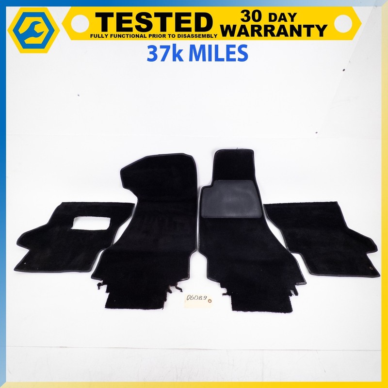 05-16 ASTON MARTIN DB9 FRONT LEFT & RIGHT SIDE FLOOR CARPET PANEL SET OEM