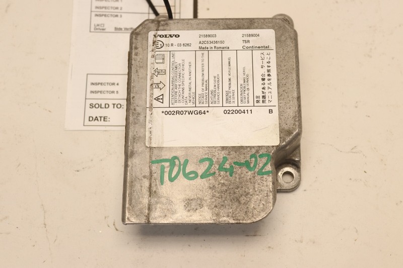 2019-2023 VOLVO VNL 760 D13 ECM CAB COMPUTER CONTROL MODULE UNIT OEM