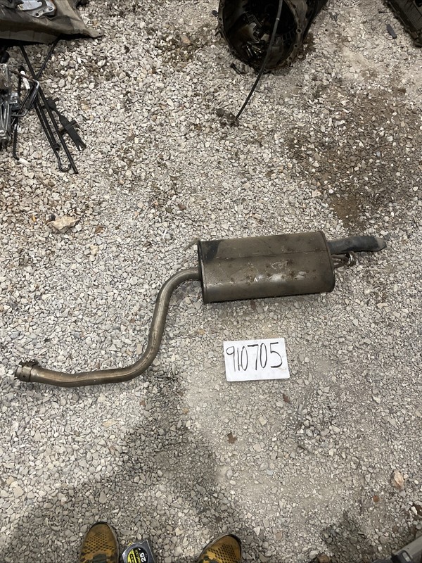 95-98 Lexus LS400 Rear Right Passenger Exhaust Silencer Muffler Pipe OEM