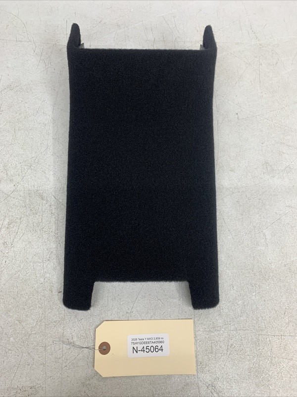 2026 Tesla Y CENTER CONSOLE REAR BACK END TRIM COVER 1935835-70-G 45064 B115