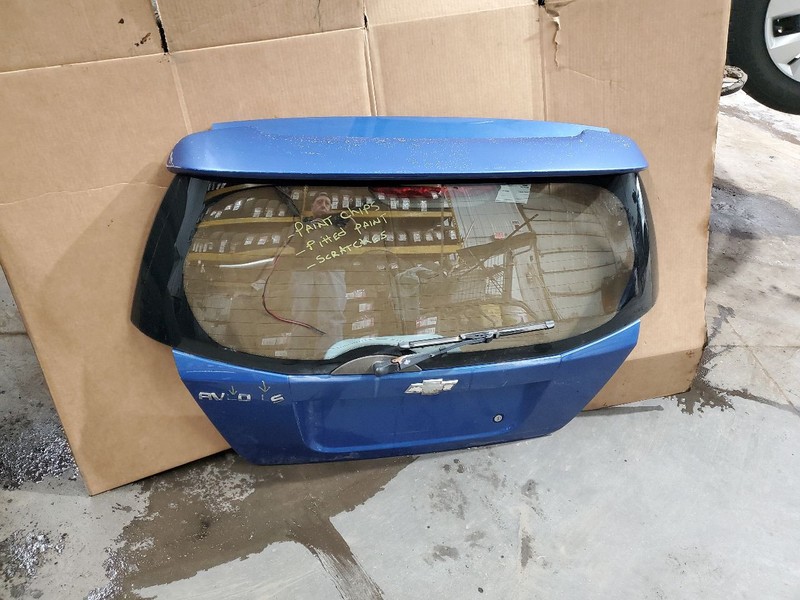 Trunk/Hatch/Tailgate Hatchback With Spoiler Opt D80 Fits 04-11 AVEO 295166