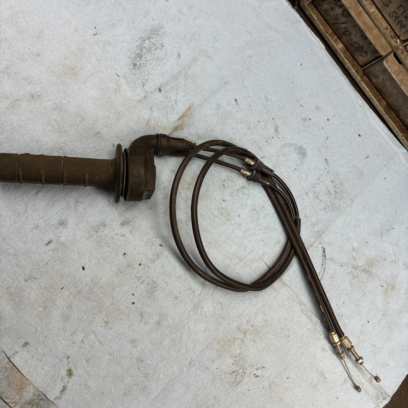 2014 Kawasaki KLR650 KLR motorcycle Push Pull Twist Throttle Assy. Cables