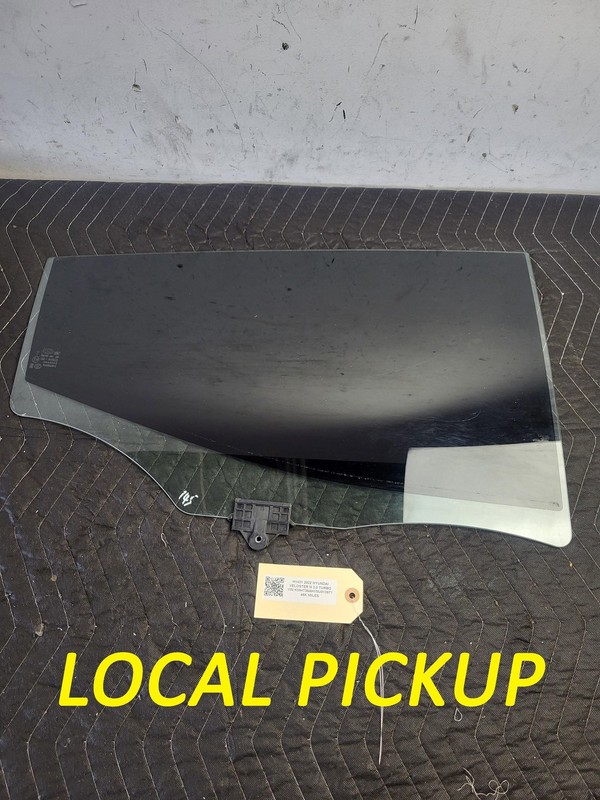 HYUNDAI VELOSTER N 2022 Rear Right Passenger Door Window Glass USED OEM 19-22