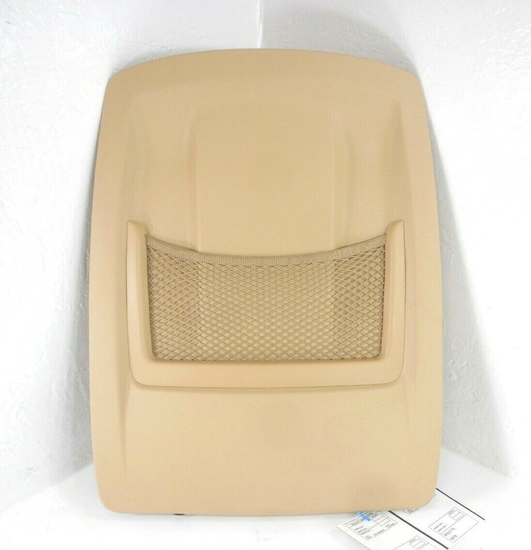 11 BMW X3 Front Pass Right Upper Back Seat Panel Moulding OEM Savannah Beige