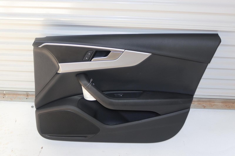 2017-2019 AUDI A4 FRONT RIGHT PASSENGER SIDE DOOR PANEL TRIM COVER BLACK OEM
