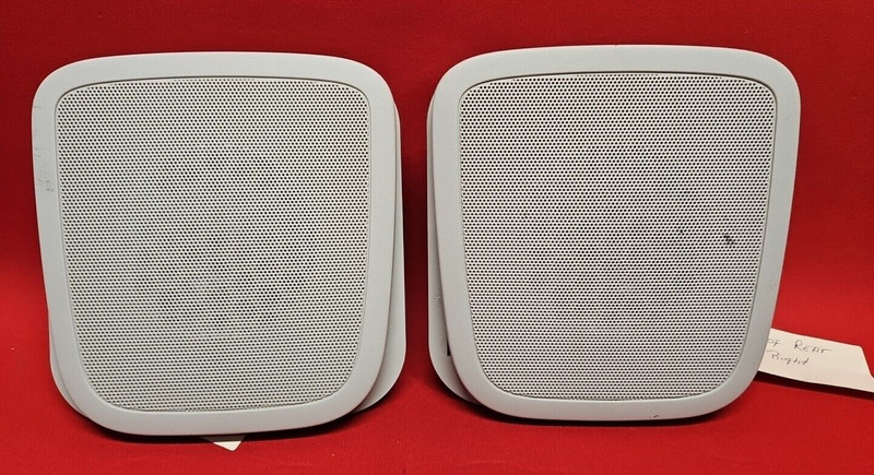 2010 2011 Range Rover Sport Rear Roof Speaker Set LOGIC 7 w/ Trim Covers