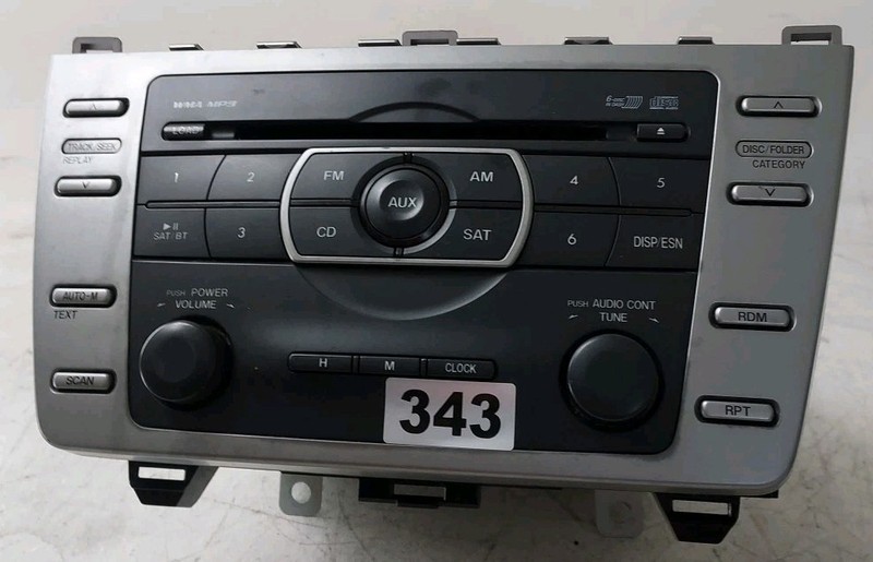 2011-2013 Mazda 6 AM FM CD Player Radio Receiver GEG4-66-9RX OEM