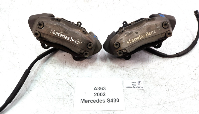 ✅ 2000-2006 OEM Mercedes W220 S430 S500 S55 Front Left Right Brake Caliper SET