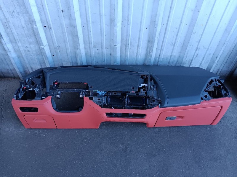 2024-2026 BMW XM G09 Dashboard Dash Panel Black Red Leather OEM