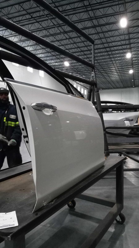 2017 Cadillac CTS Right Door White OEM 559042 4DR PW PL PM Used 136K Miles