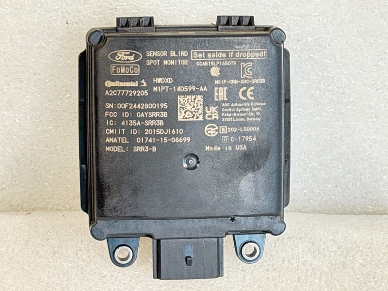 2021-2024 FORD BRONCO SPORT BLIND SPOT MONITOR RADAR SENSOR M1PT-14D599-AA OEM