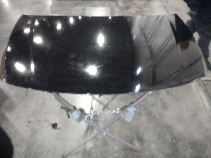 2013 MAZDA CX-9 OEM Black Hood Panel - Used, Light Scratches, Warranty